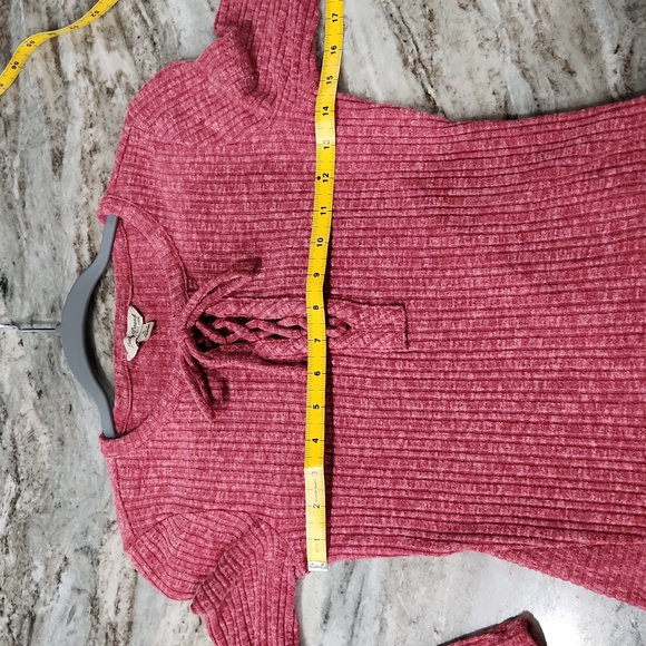 Tie front Lucky Brand sweater - Picture 6 of 8